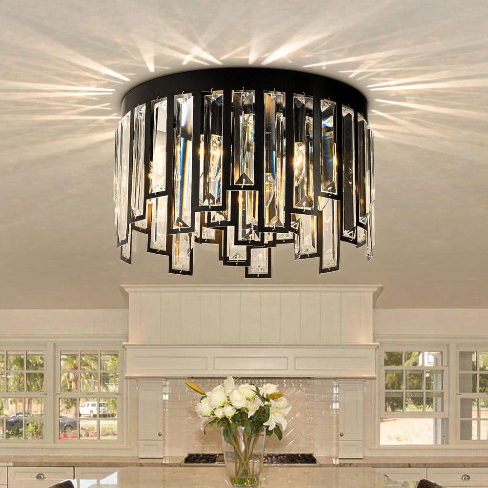 ✼ALOHA✼ matte-black-aloa-decor-flush-