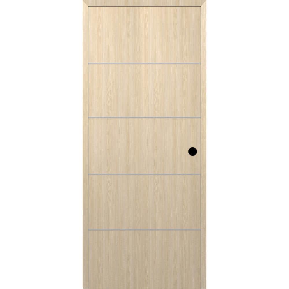 Optima 4H DIY-Friendly 36 in. x 96 in. Left-Hand Solid Core Loire Ash Composite Single Prehung Interior Door price history on PriceWatchPro