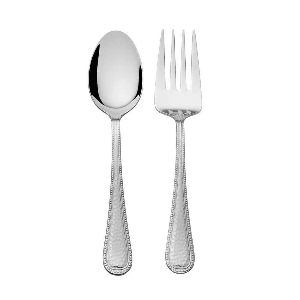 Gourmet Basics by Mikasa Halston 42-Piece 18/0 Stainless Steel Flatware Set