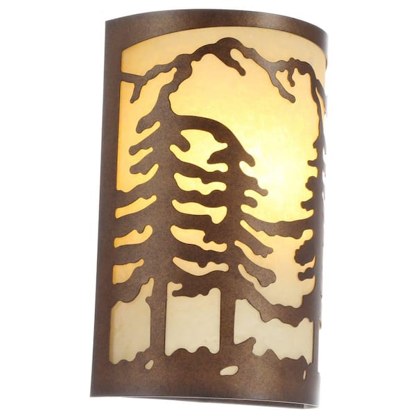 cabin wall sconce lighting