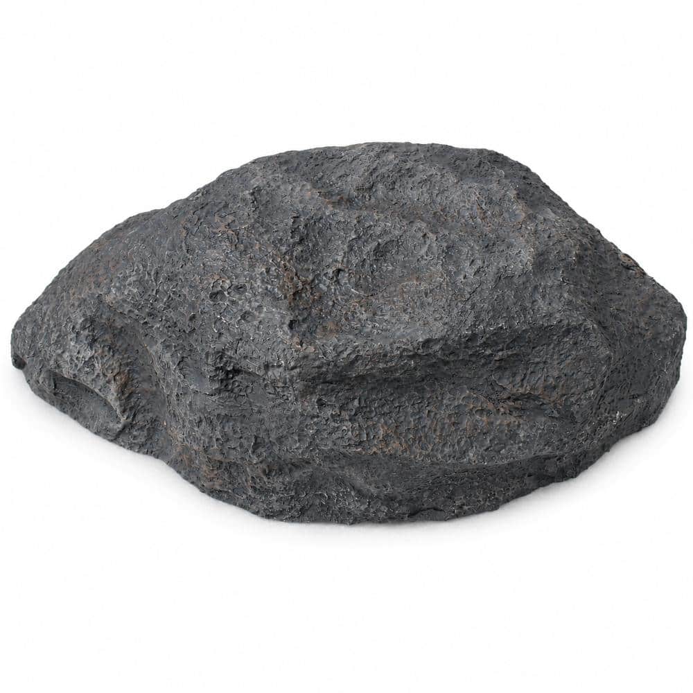 Artificial Rock Cover – Weather-Resistant Fiberglass Garden Landscape Utility Concealer Slate Gray Finish, Shell price history on PriceWatchPro