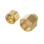 1/4 in. OD Compression x 3/8 in. Flare Brass Adapter Fitting