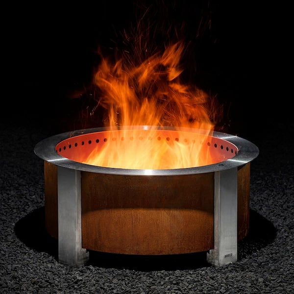 Breeo X Series 30 Smokeless Fire Pit In, Diy Double Burn Fire Pit
