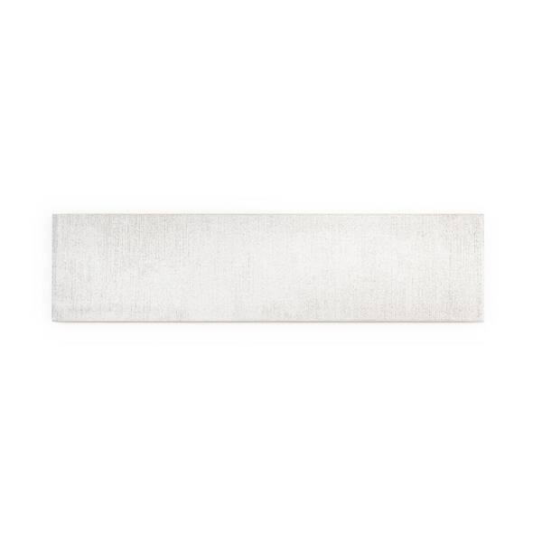 Jeffrey Court Cambric Ivory 4 in. x 16 in. Textured Subway