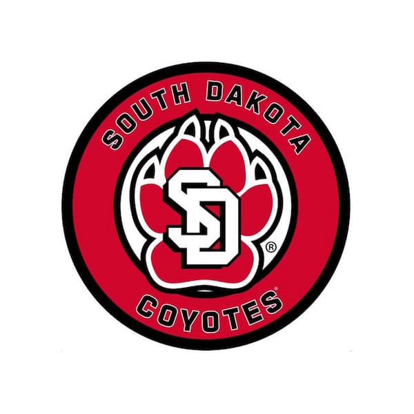 Evergreen 23 in. University of South Dakota Round Plug-in LED Lighted Sign