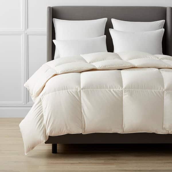 The Company Store Legends Luxury Geneva Medium Warmth Ivory Twin Goose Down Comforter