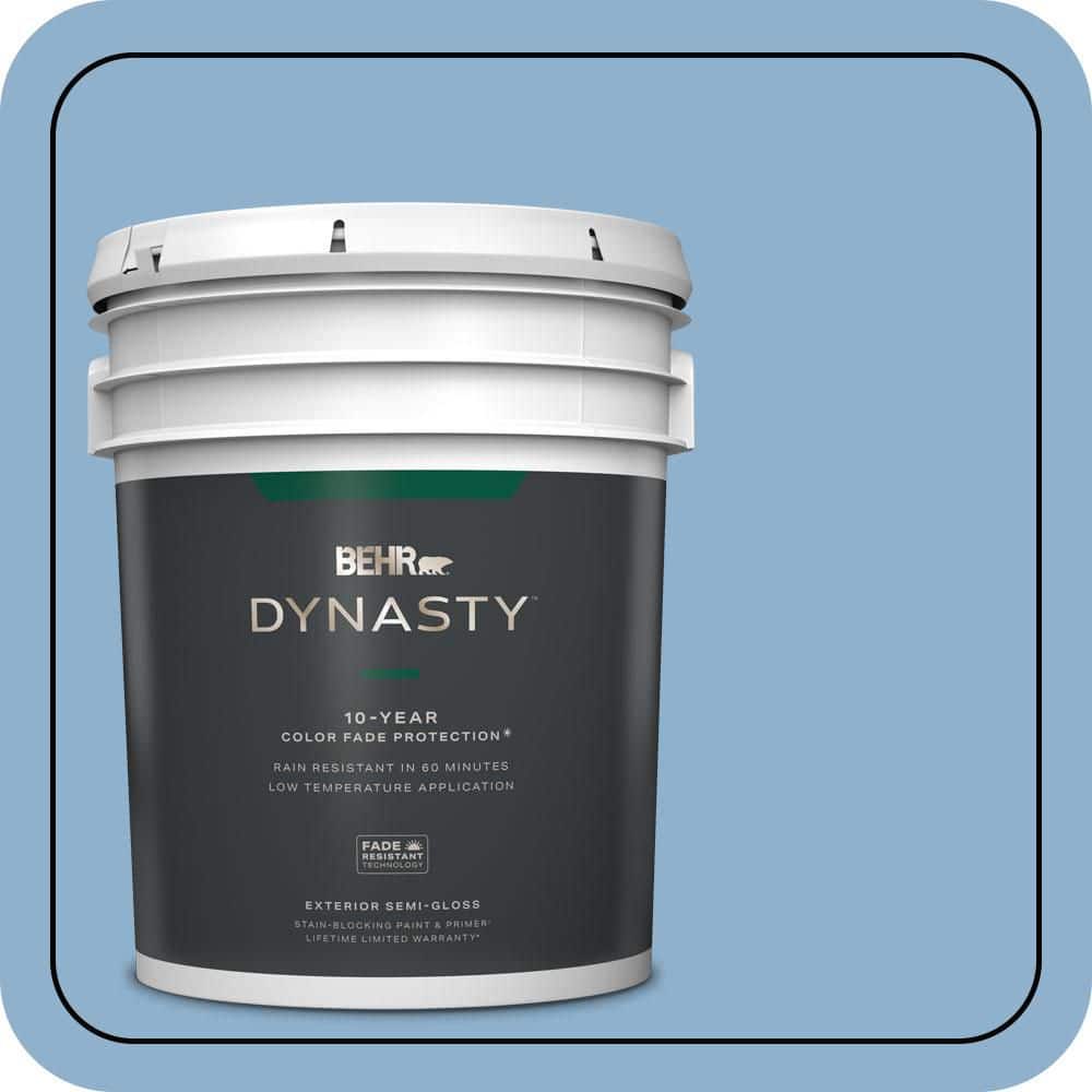 5 gal. #M510-3 Sailors Knot Semi-Gloss Enamel Exterior Stain-Blocking Paint & Primer price history on PriceWatchPro