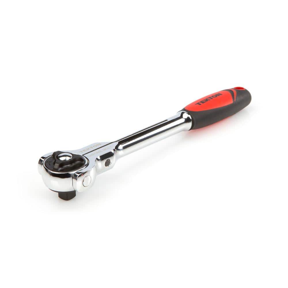 TEKTON 3/8 in. Drive 9 in. Swivel Head Ratchet 1491 The Home Depot