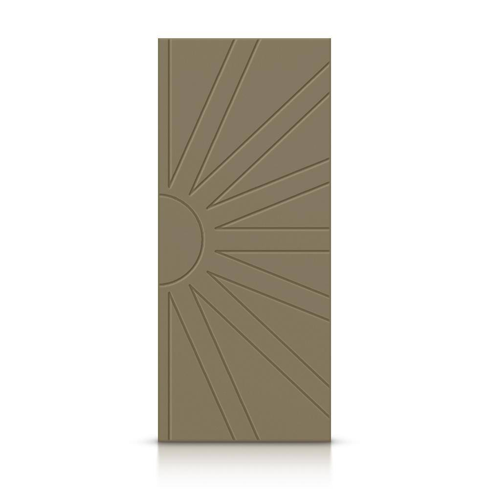 36 in. x 80 in. Hollow Core Olive Green Stained Composite MDF Interior Door Slab price history on PriceWatchPro