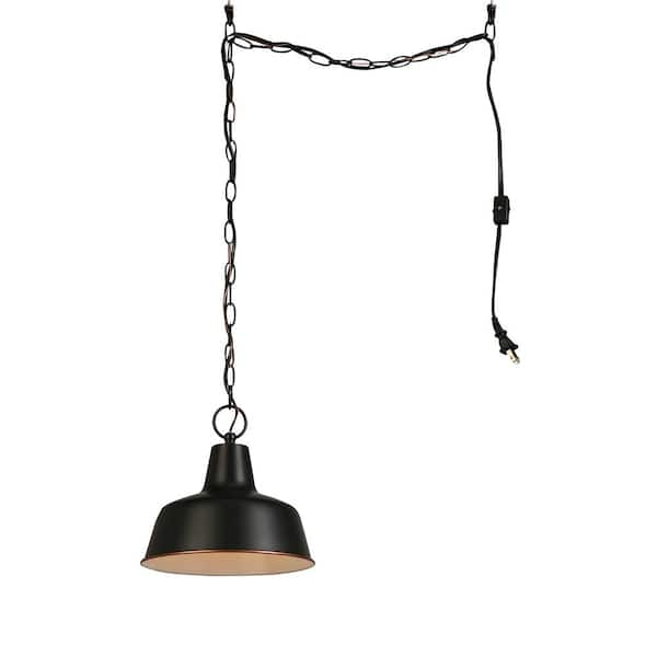 Design House Mason 1-Light Swag Pendant Light in Oil Rubbed Bronze