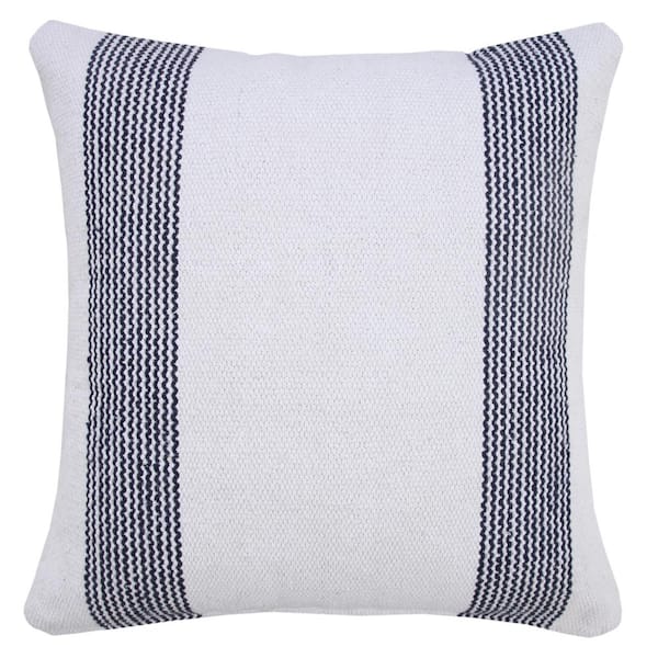 Enipate Inserts Included Outdoor Throw Pillows, Pack of 2 Striped