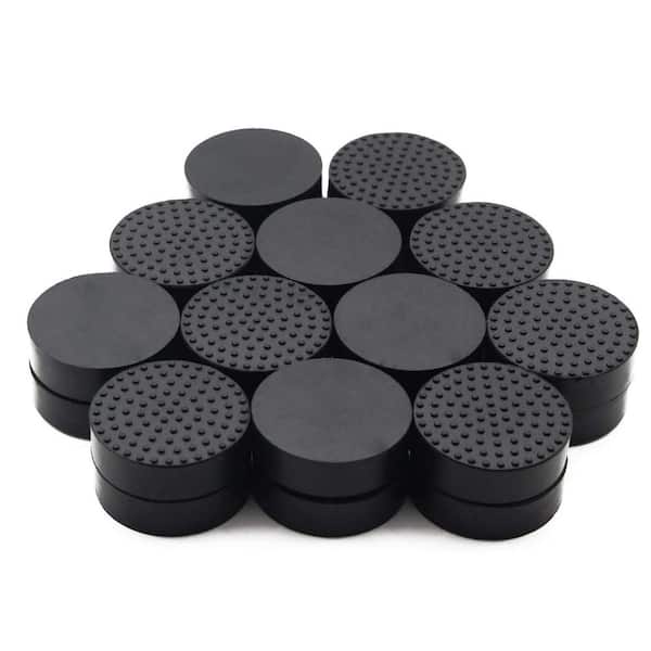 24-Pack Invisible Pot Feet with Enhanced Non-Slip Surface, Solid Rubber Pots Risers for Indoor or Outdoor