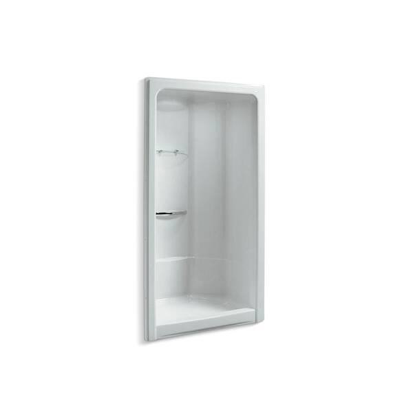 KOHLER Sonata 48 in. x 36-1/2 in. x 90 in. Shower Stall in Ice Grey-DISCONTINUED