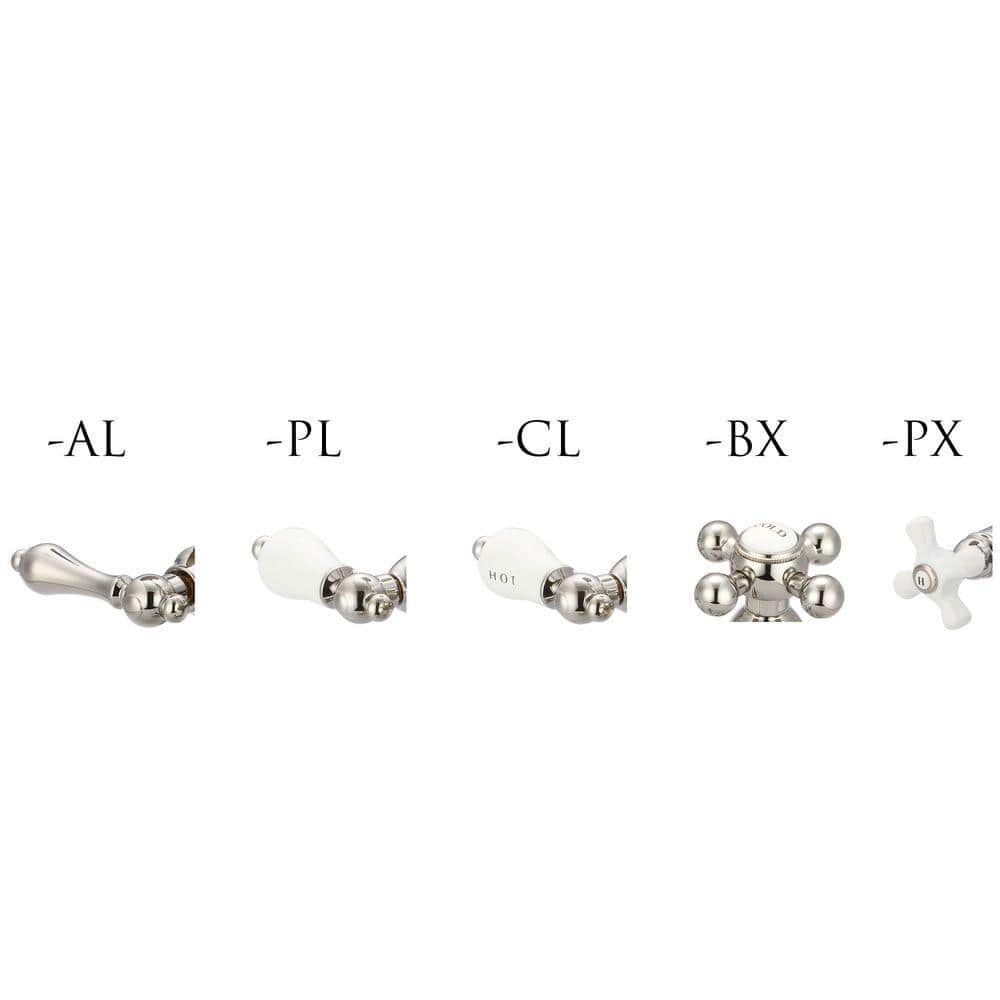 Polished Nickel Vintage Classic Basin Lavatory Faucet