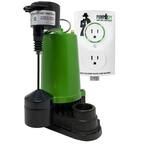 SmartPump 1/2 hp. Wi-Fi Connected Cast Iron Submersible Sump Pump with Internet Monitoring