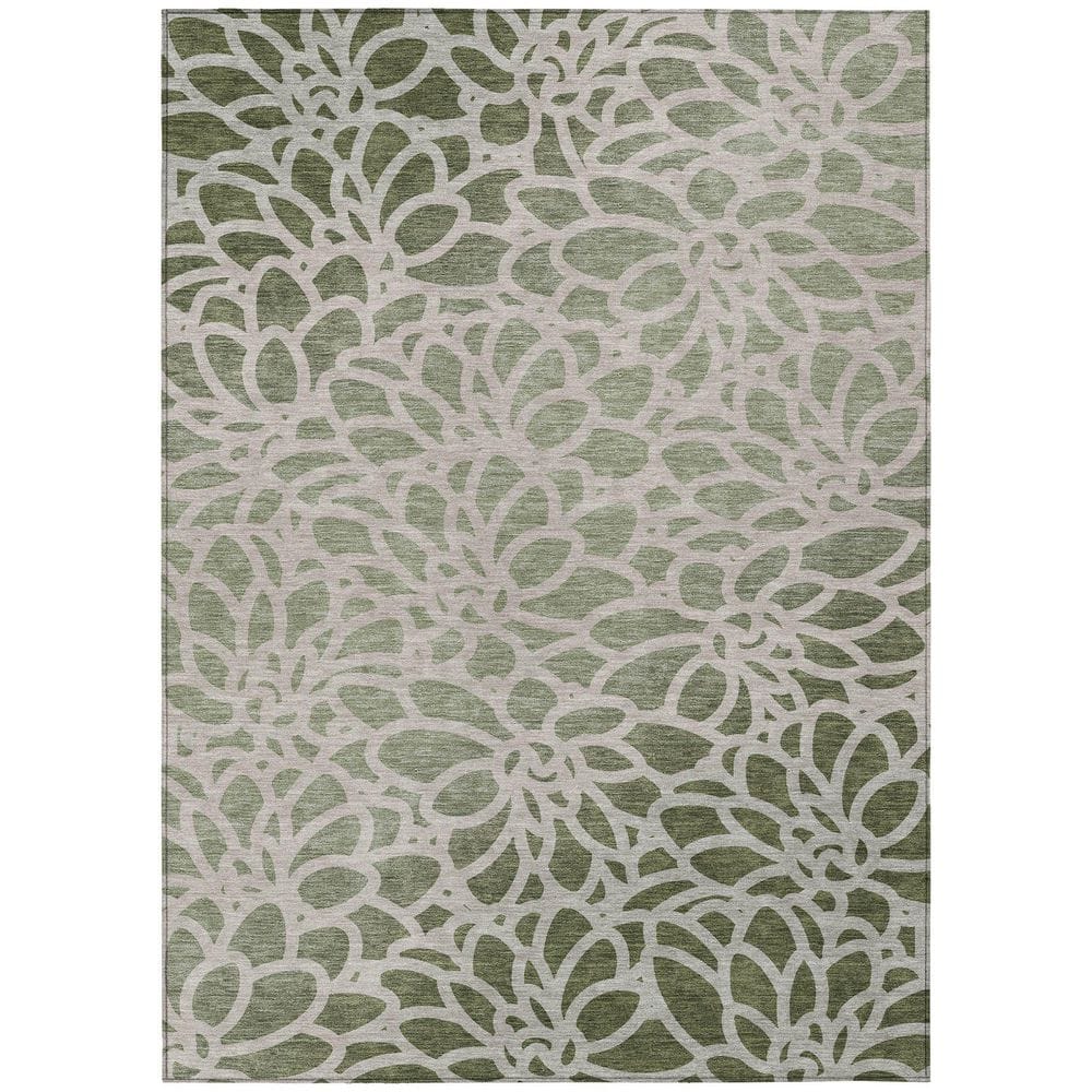 Chantille Machine Washable Indoor/Outdoor Abstract ACN2412 Celery 10 ft. x 14 ft. Area Rug price history on PriceWatchPro