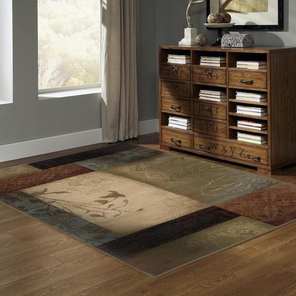 Hillsborough Multi 8 ft. x 11 ft. Area Rug