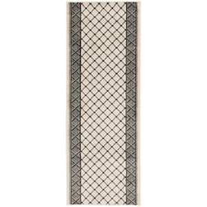 Stratford Bedford Birch/Sterling 26 in. x Your Choice Length Stair Runner Rug