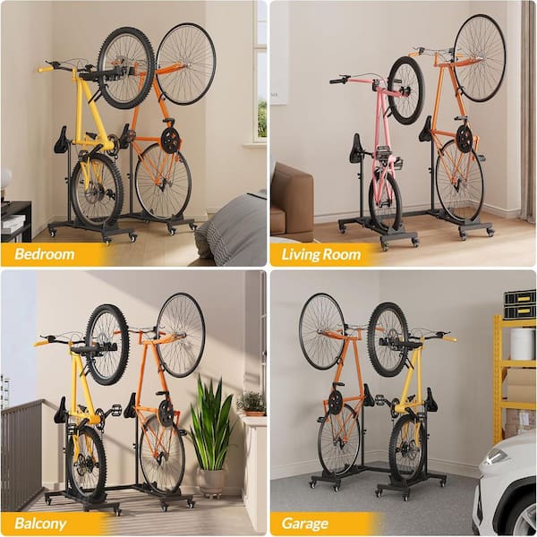 Sttoraboks 2 Vertical Bike Freestanding Storage Rack IBS-011B-D23