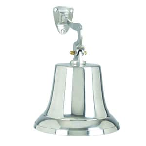 Classic Silver Aluminum Bell with Beautiful Wall Bracket