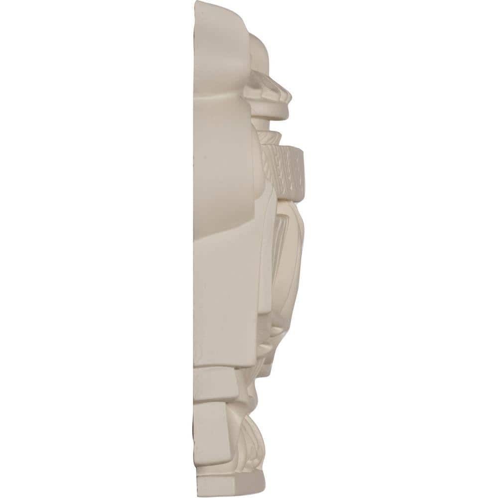 Gray Polyurethane Salem Urn Center Onlay Moulding