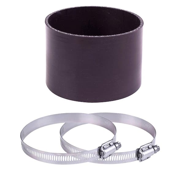 AIRAID U-Build-It - 3in x 3in Coupler w/ Clamps - Silicone