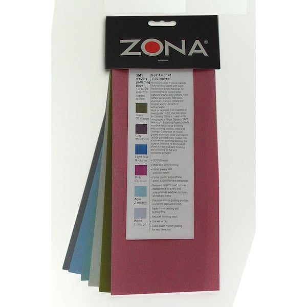 Zona 37-948 3M Wet/Dry Polishing Paper Assortment