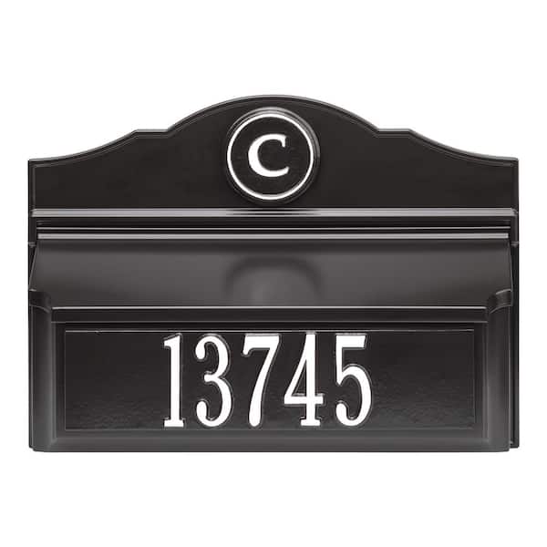 Unbranded Colonial Wall Mailbox Package #1 (Mailbox, Plaque and Monogram)