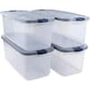 Rubbermaid Roughneck 95 Qt/23.75 Gal Stackable Storage Containers ...
