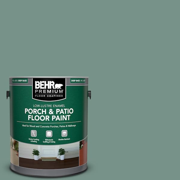 BEHR PREMIUM 1 gal. #S430-5 Longmeadow Low-Lustre Enamel Interior/Exterior Porch and Patio Floor Paint