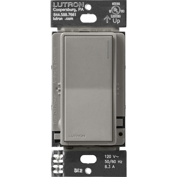Lutron Sunnata Companion Switch, only for use with Sunnata On/Off Switches, Cobblestone (ST-RS-CS)