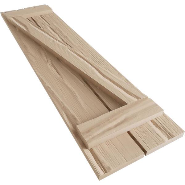 Ekena Millwork 11.5 in. x 46 in. Timberthane Polyurethane 2-Board