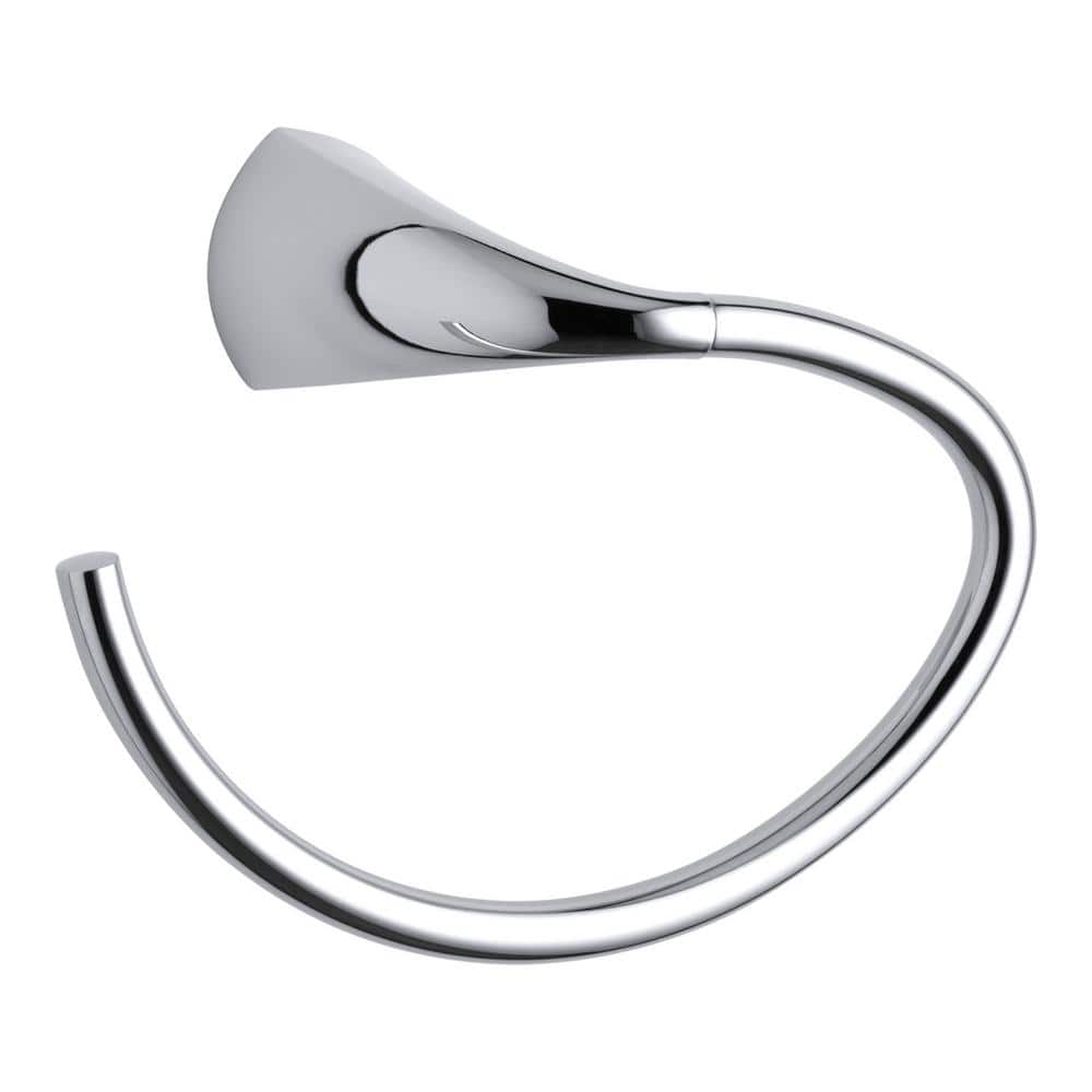 KOHLER Alteo Polished Chrome Wall Mount Towel Ring KOHLER Alteo Polished Chrome Wall Mount Towel Ring