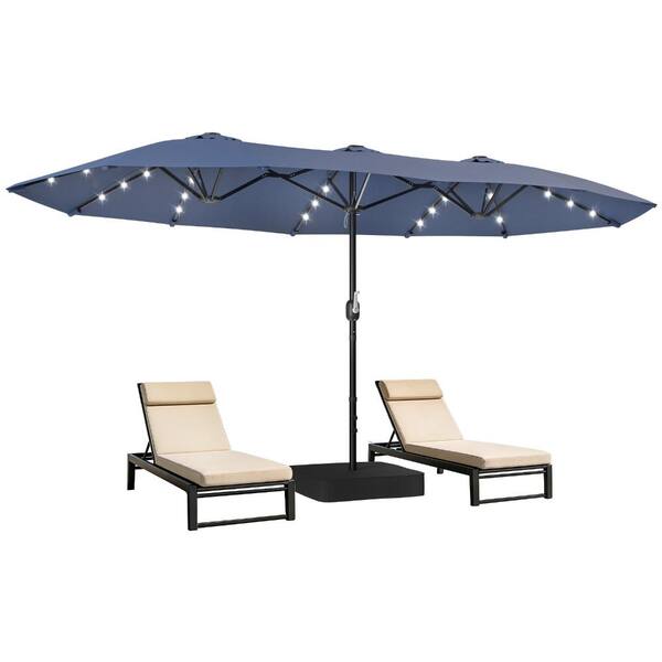 15 foot cantilever patio umbrella offset PURPLE LEAF 11.5' X 15' Rectangle Large Outdoor Aluminum Umbrella with 360-degree Rotation for Garden Deck Backyard Pool Navy Blue : Patio, Lawn & Garden Includes a built 10FT Offset Cantilever Patio Hanging