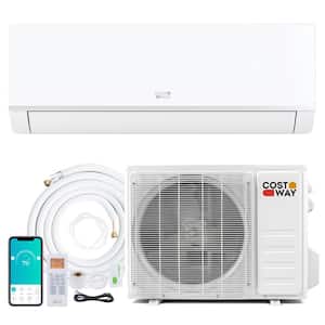Blast Pro 18000 BTU 20-SEER2 1.5-Ton 208/230V Wifi Enabled Mini Split Air Conditioner and Heater with Installation Kit