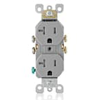 Leviton Decora 20 Amp Residential Grade Tamper Resistant Self Grounding ...