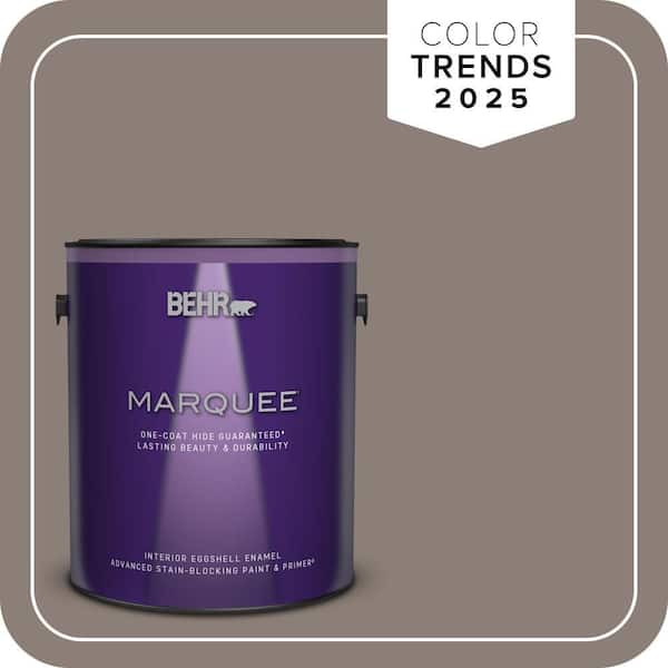 BEHR MARQUEE 1 gal. Home Decorators Collection #HDC-NT-27B Wild Truffle One-Coat Hide Eggshell Enamel Interior Paint & Primer