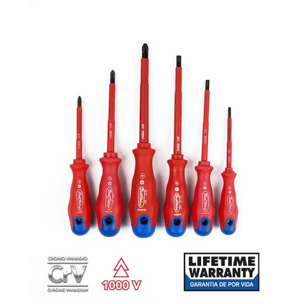 Insulated Screwdriver Set (6-Piece)