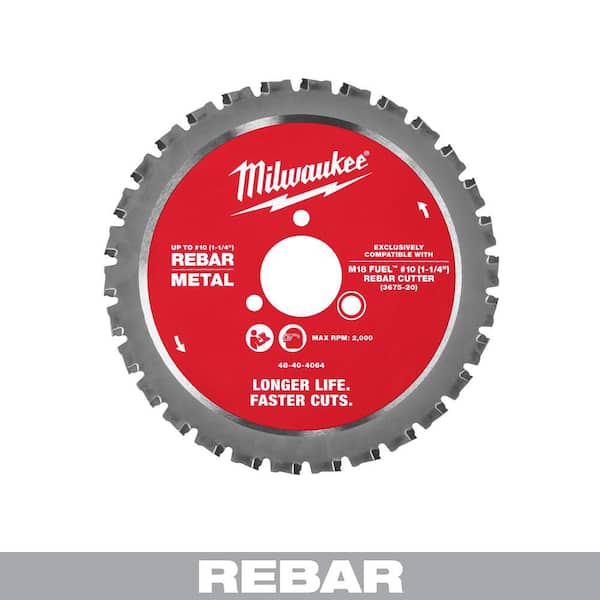 #10 1-1/4 in. Rebar Cutting Blade