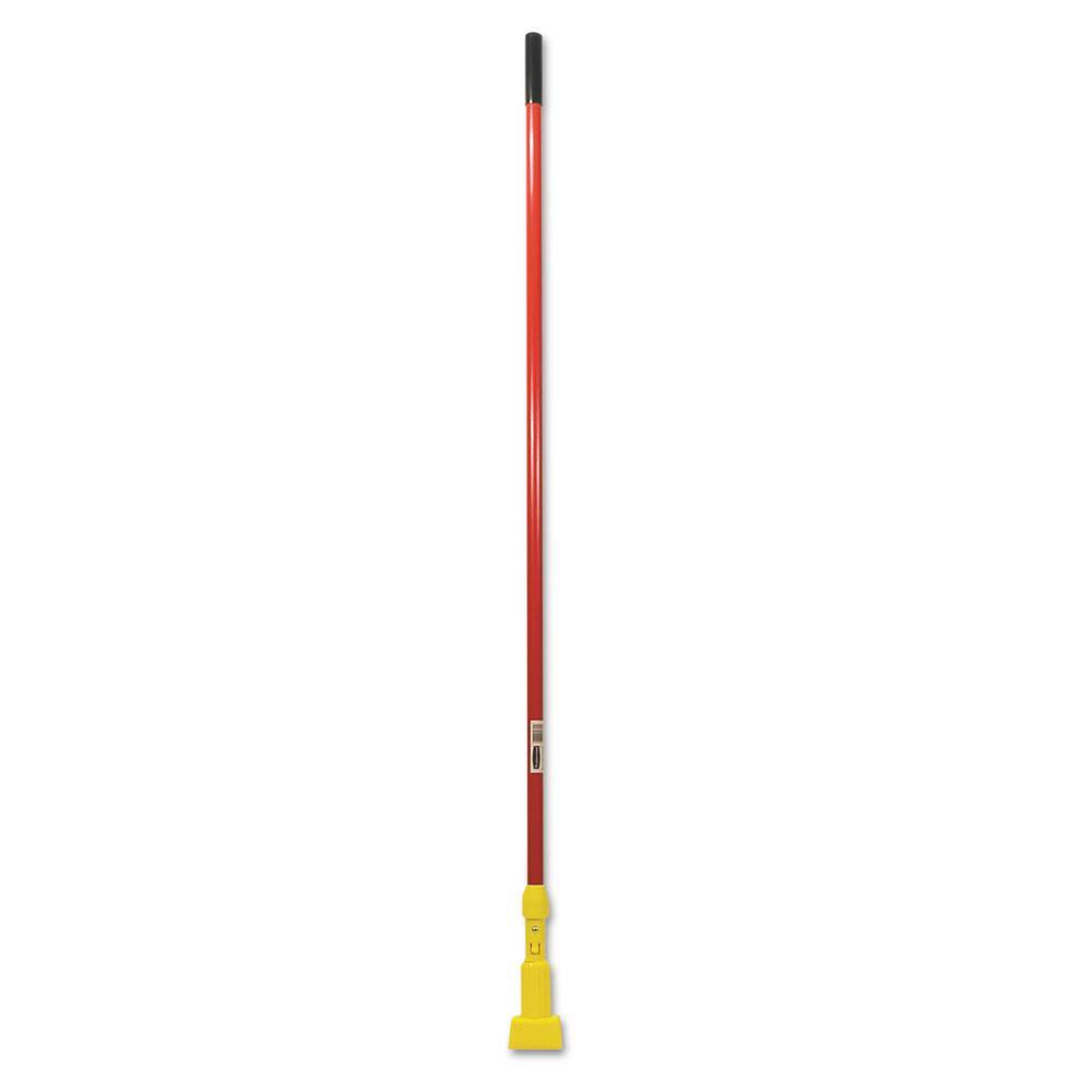 Rubbermaid Commercial Products 60 in. Clamp Style Red Wet Mop Handle ...