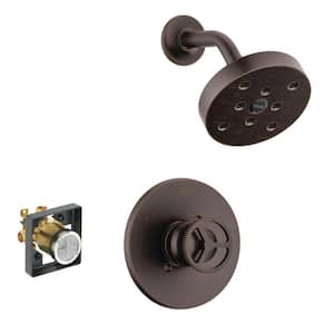 Trinsic Single-Handle 1-Spray Shower Faucet in Venetian Bronze (Valve Included)