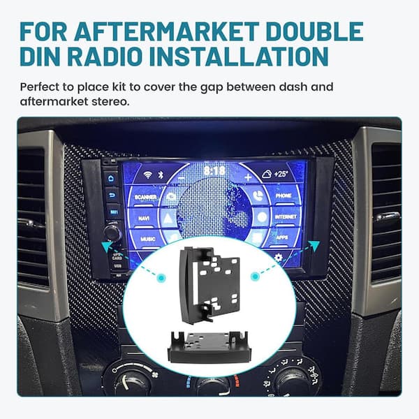 In Car Tec FK-179 Single/ Double Din Stereo Installation Kit For Volvo - Foto 6