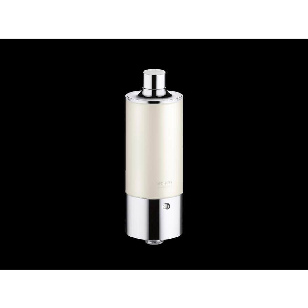 Polished Chrome and Acrylic Shower Filter System