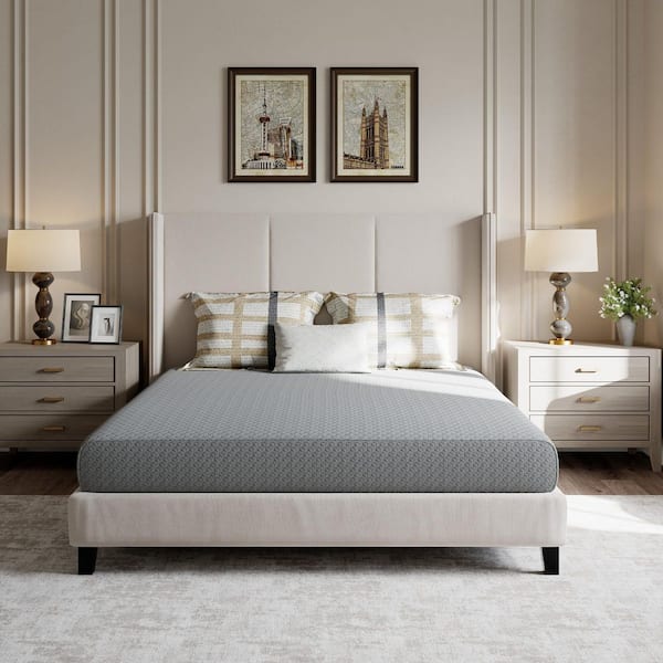 Avenco Full Medium Cooling Charcoal Infused Foam Mattress 8 in. Bed-in-a-Box Mattress