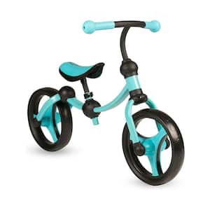 Blue Lightweight Adjustable Kids Running Bike 2-In-1 Balance Bike