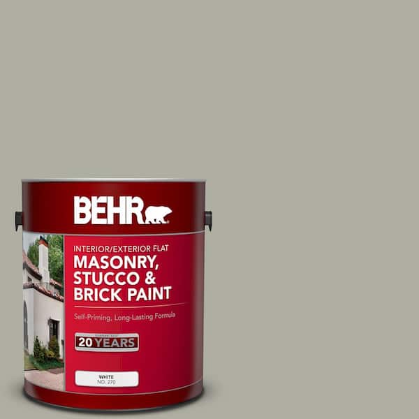 1 gal. #790D-4 Granite Boulder Flat Interior/Exterior Masonry, Stucco and Brick Paint