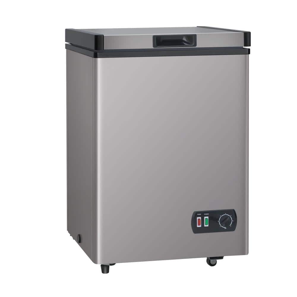 Stbine 4.2 cu. Ft Manual Defrost Chest Freezer-Compact Deep
