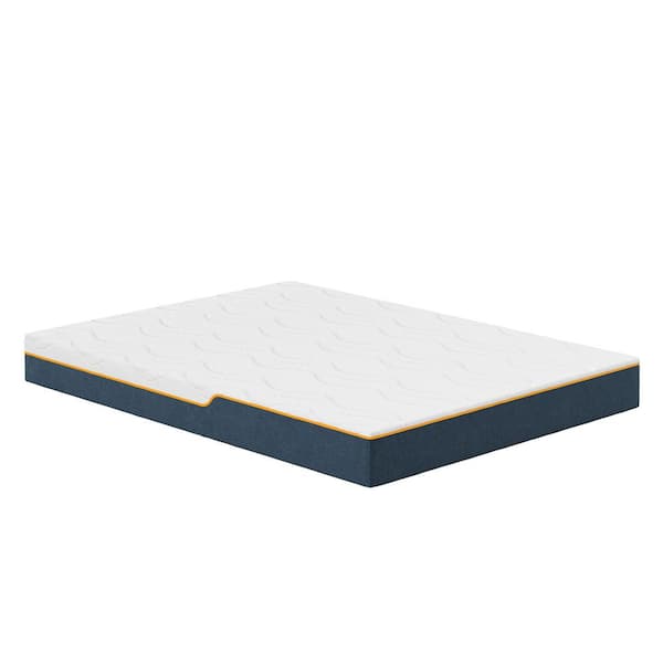Enliven Size Full Medium Gel Memory Foam 8" Mattress with Cooling Air Flow, Bed-in-a-Box,