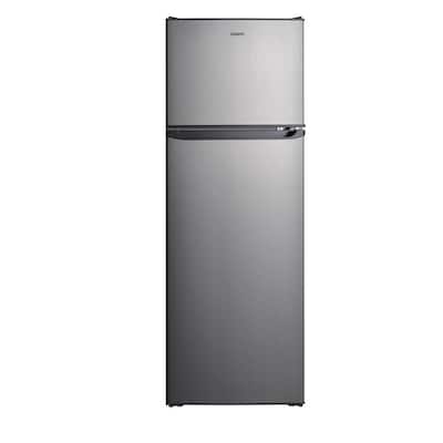 12.0 cu. ft. Top Freezer Refrigerator with Dual Door, Frost Free in Stainless Steel