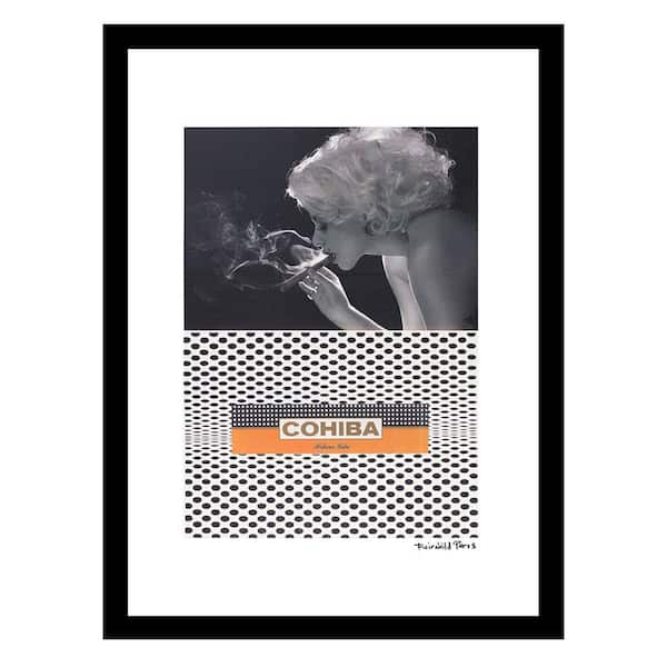 VENICE BEACH Collections Getting Lost in Cigars by Fairchild Paris 1-Piece Framed Graphic Print Abstract Poster Art Print 18 in. x 14 in.